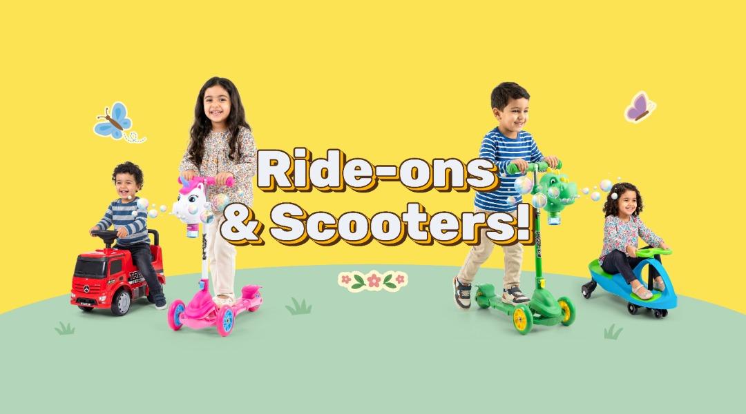 Kids Scooters & Ride-Ons ๐ด