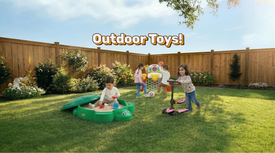 🌳 Kids Outdoor Adventure Toys 🚴♂️🎈