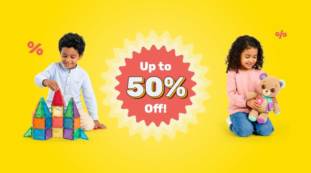 Up to 50% Off Toysπ₯