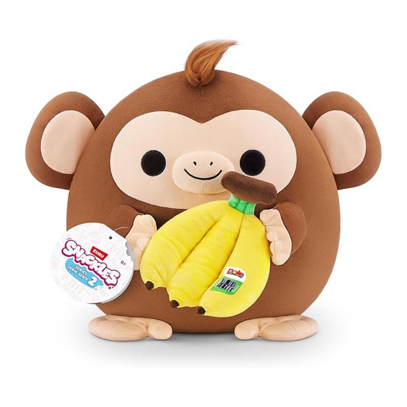 Snackles 16 Monkey and Dole Banana Plush