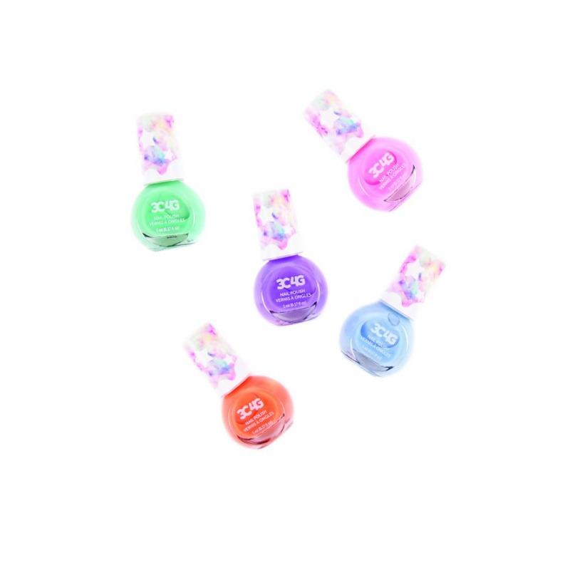 3C4G - Pack of 5 Pastel Dreams Nail Polish