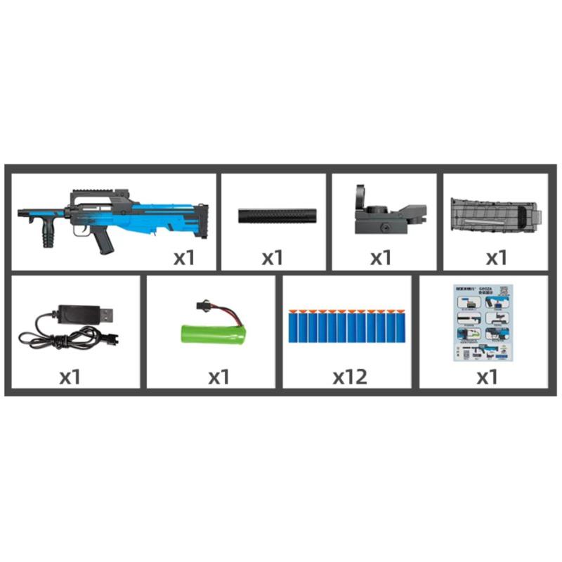 جروزا - مسدس الرصاصات الطرية الكهربائي المستمر