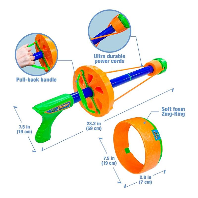 Zing Zyclone Air Storm Zing Ring Blaster