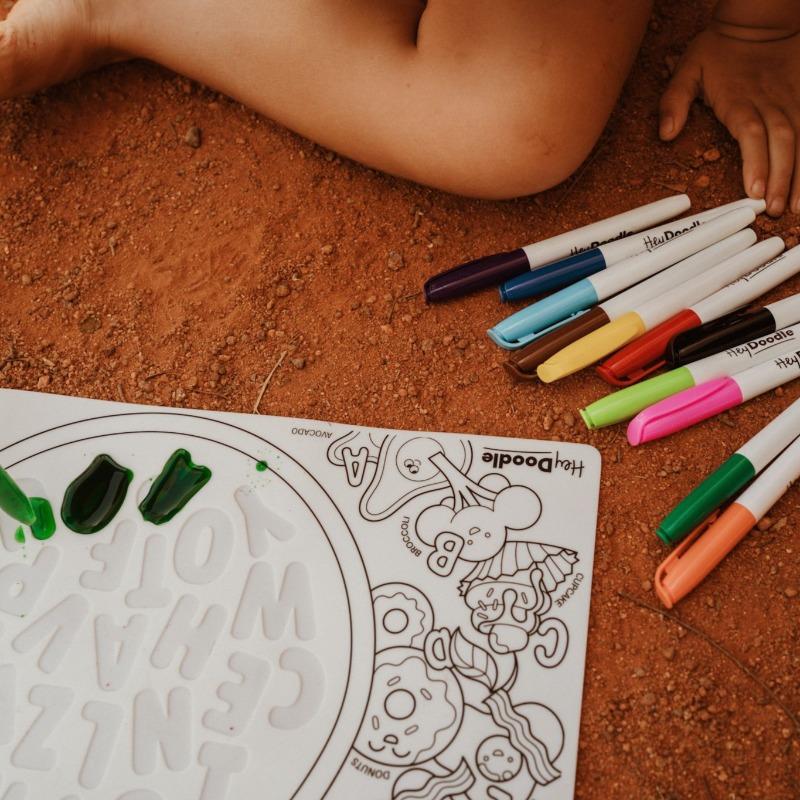 HeyDoodle Alphabet Drawing&Tracing and Dotting kit