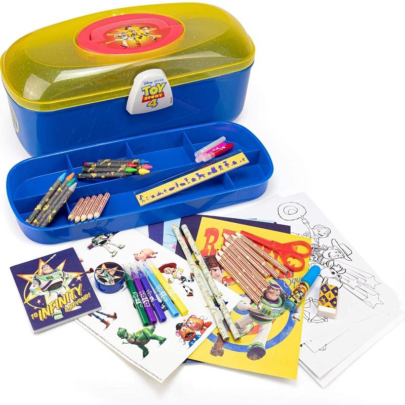 ديزني توي ستوري 4 صندوق القرطاسية - 60 قطعة