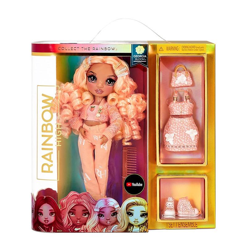 Rainbow High Fashion Doll Peach Series 3 - Georgia Bloom