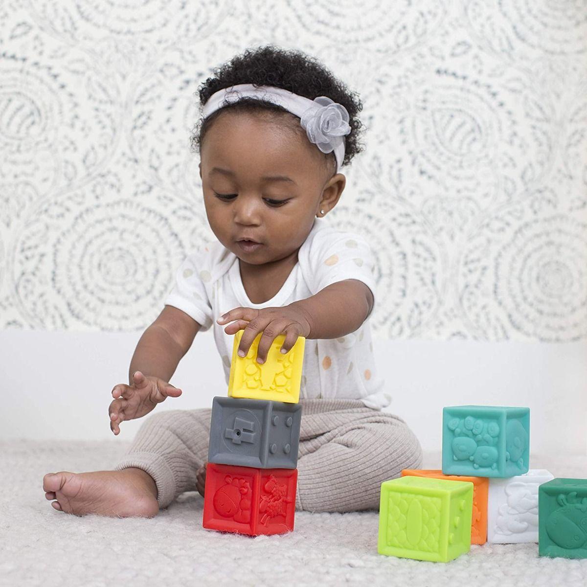 Infantino Squeeze and Stack Block Set