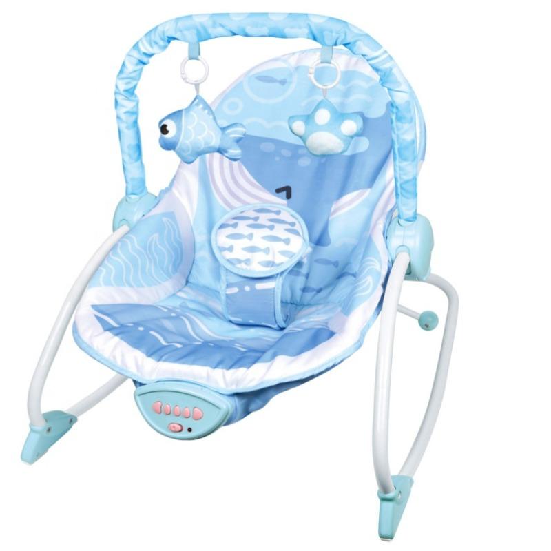 Tiibaby Infant To Toddler Rocker - Blue