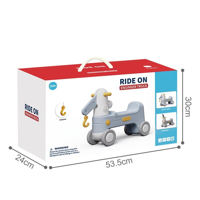 Ride On Engineer Truck - Blue