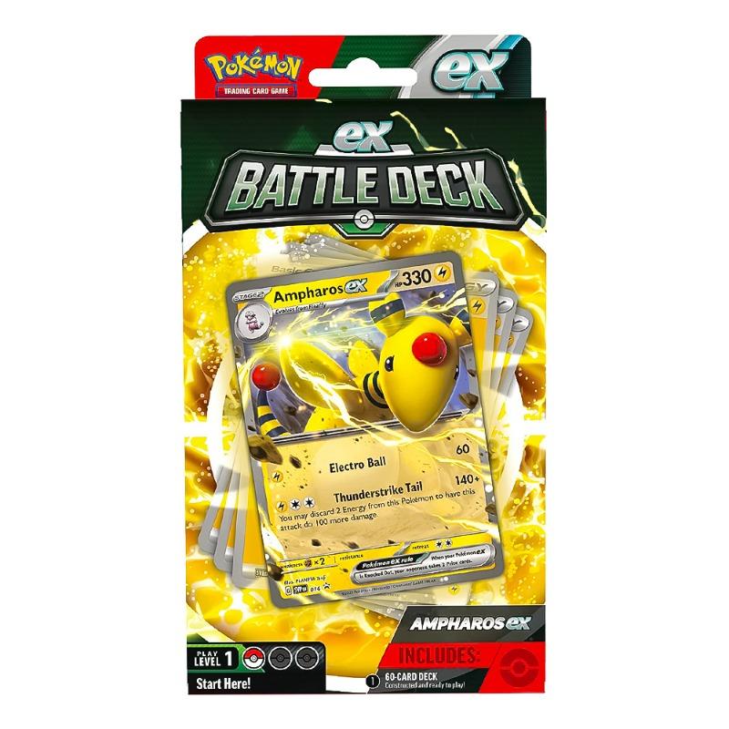 بوكيمون - مجموعة بطاقات باتل ديك 60 بطاقة