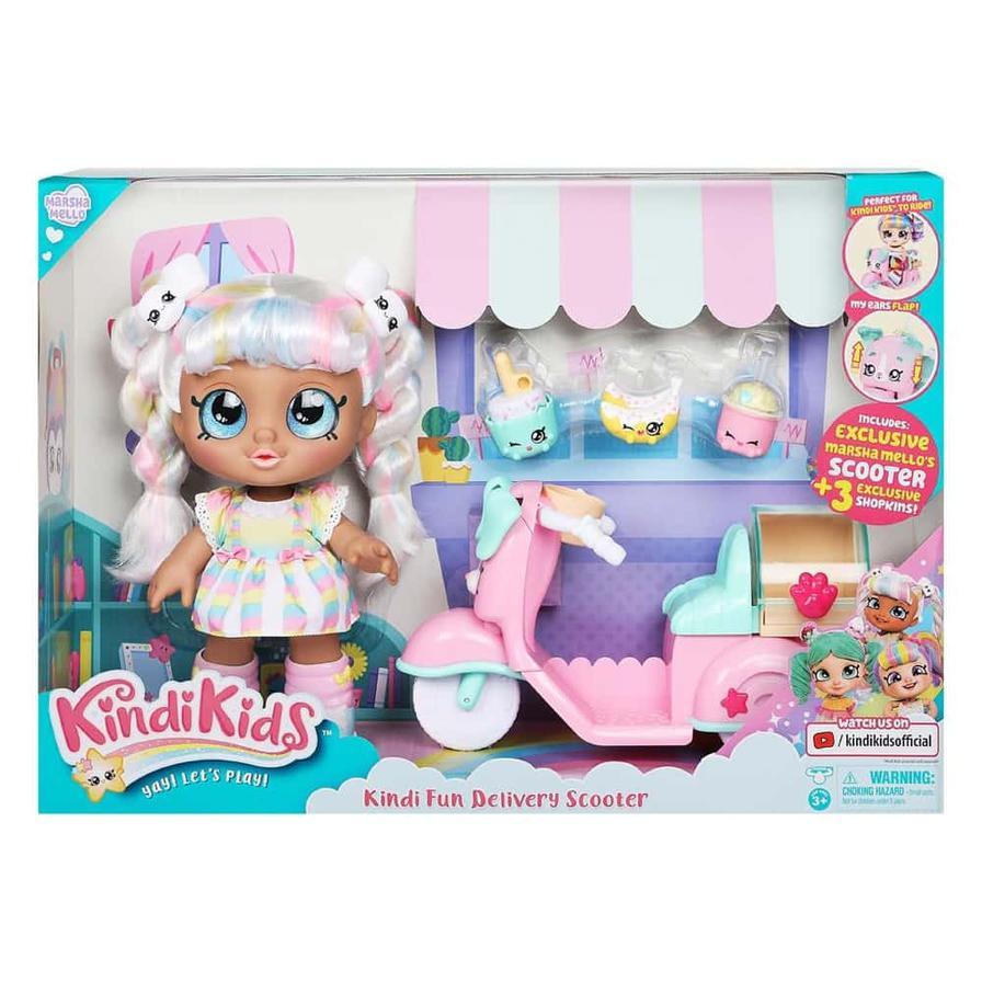 Kindi Kids Marsha Mello And Kindi Fun Delivery Scooter