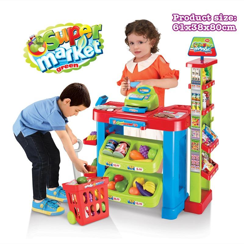 مجموعة لعبة السوبر ماركت