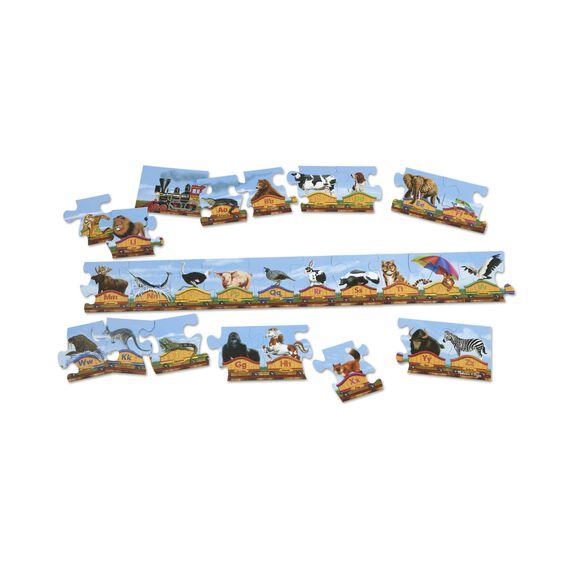 Melissa And Doug Alphabet Train Floor Puzzle - 28 Pieces