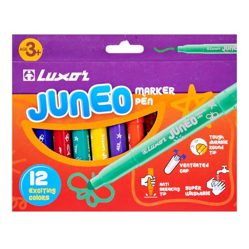 قلم لوكسور جونو متنوع - 6108J/12علبة