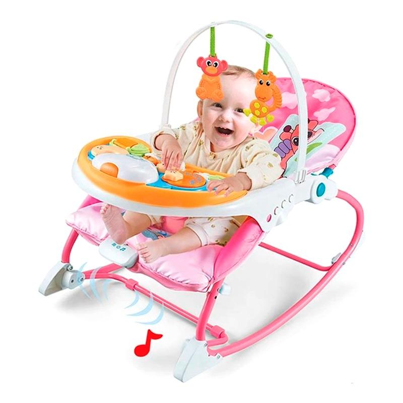 3 In 1 Toddler Rocker - Pink