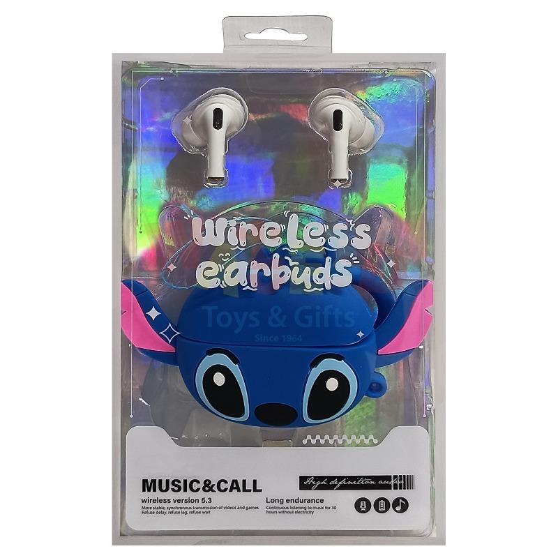 Stitch Tunes -Blue Wireless Earbuds