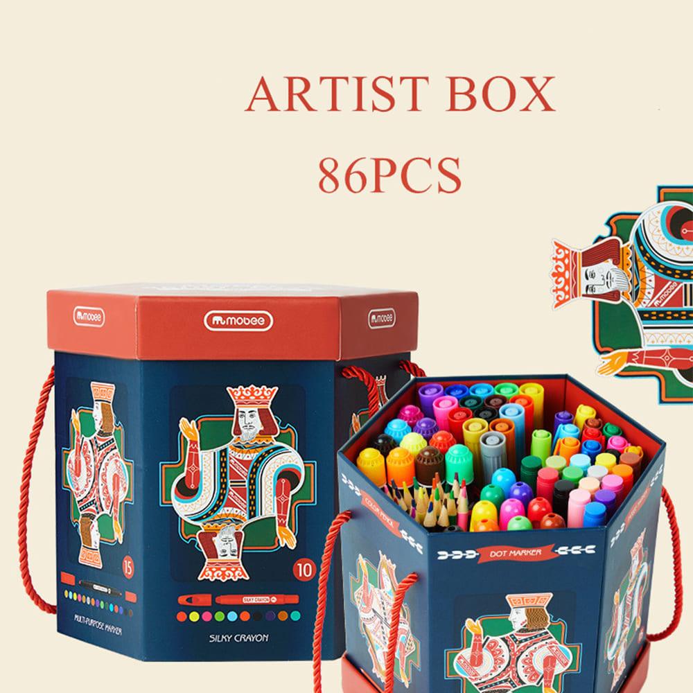 Mobee Artist Box 86 Pcs