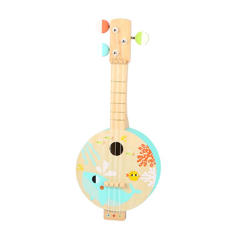 Tooky Toy Wooden Banjo For Kids
