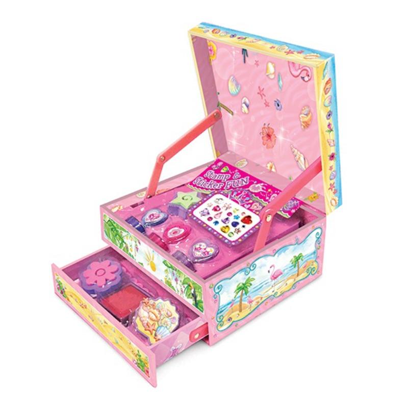 صندوق مجموعة الطوابع والملصقات - فلامنجو