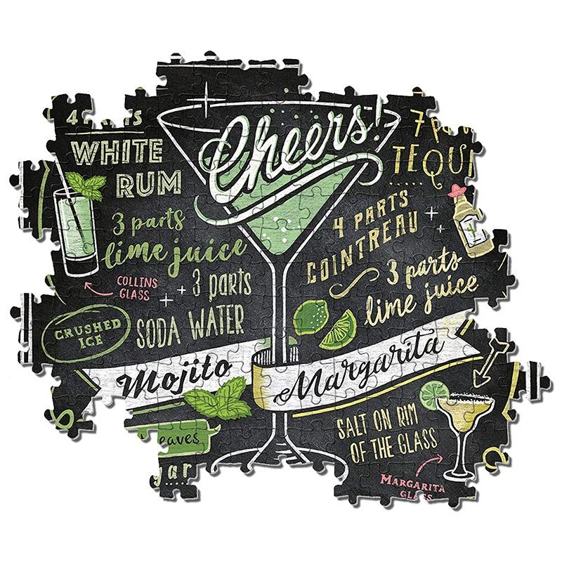 كلمنتوني - بازل بلاك بورد تشيرز - 1000 قطعة