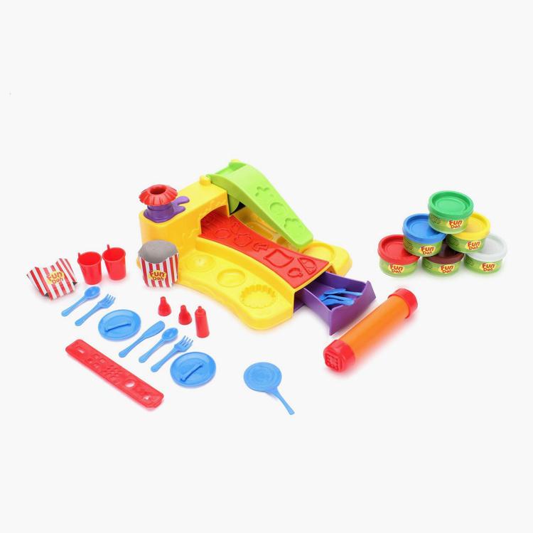 فن سكول - مجموعة صلصال الوجبات السريعة