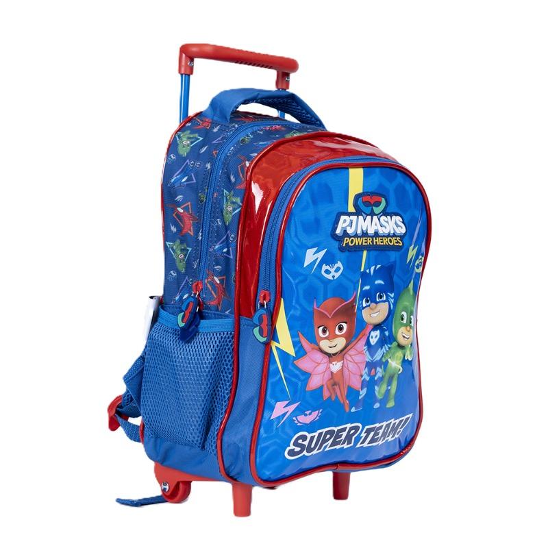 PJ Masks Blue 13 Kindergarten Trolley Backpack