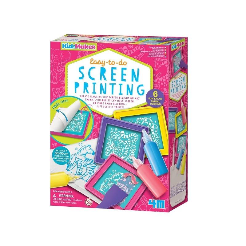 4M Easy To Do Screen Printing For Kids