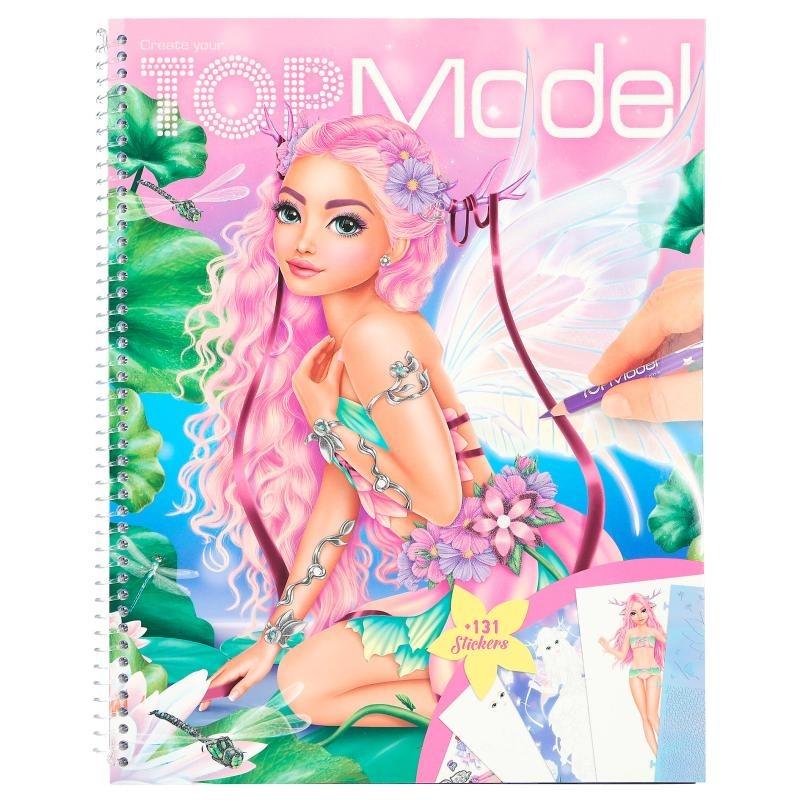 TOPModel Coloring Book Fantasy