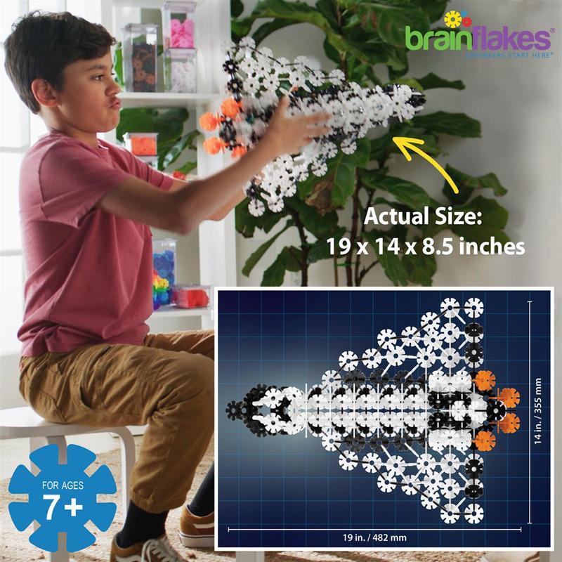 HilalFul Brain Flakes Space Shuttle Building Set