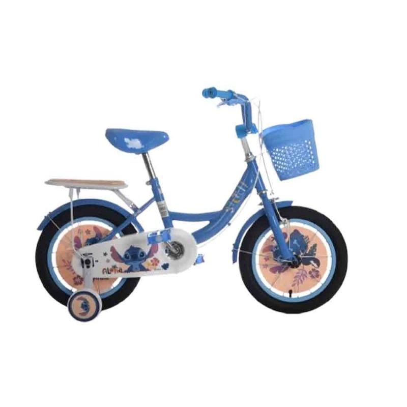 Disney Stitch 12-inch Kids Bicycle with Training Wheels