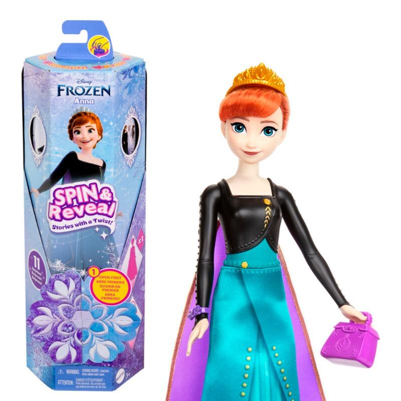 Disney Frozen Spin and Reveal Anna Doll