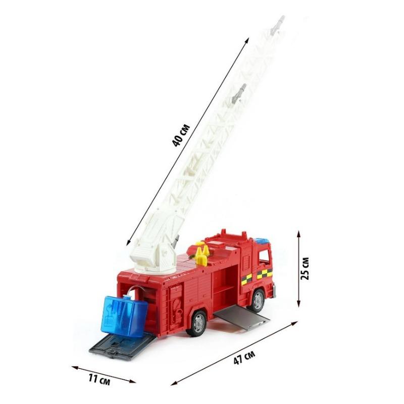 مجموعة لعب سيارة الإطفاء