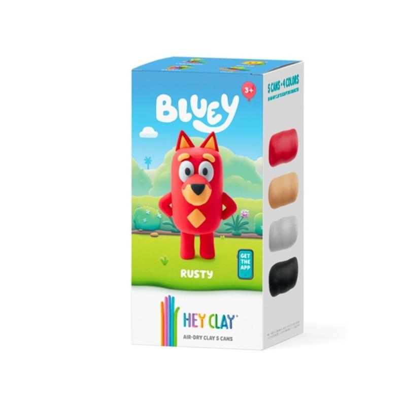 Hey Clay Rusty Colorful Modeling Air Clay - 5 Cans