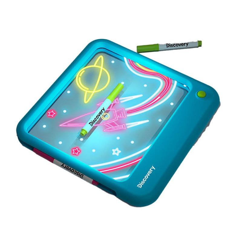 Discovery Toy Drawing Light Board Neon Designer