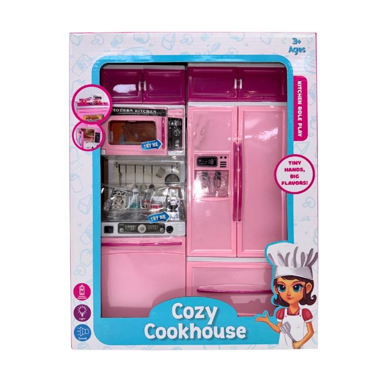 Happy Little Cooking Modern Kitchen Combination - Pink