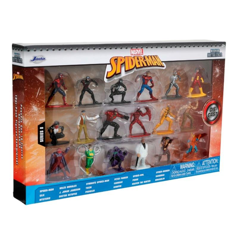 Jada - Marvel Spider-Man Multipack Nanofigures, Wave 8