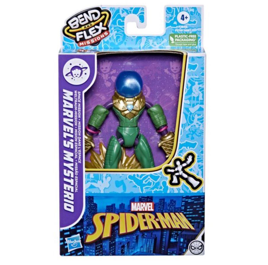 Marvel Action Figure Toy Bend And Flex Mysterio Space Mission