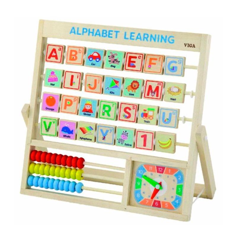 فيجا - مجموعة تعلم الحروف الأبجدية والساعة