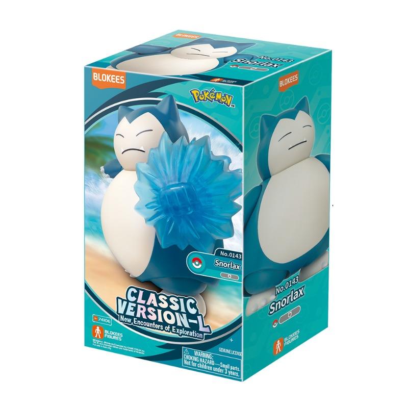Blokees Pokémon Classic Version L Snorlax Model Kit