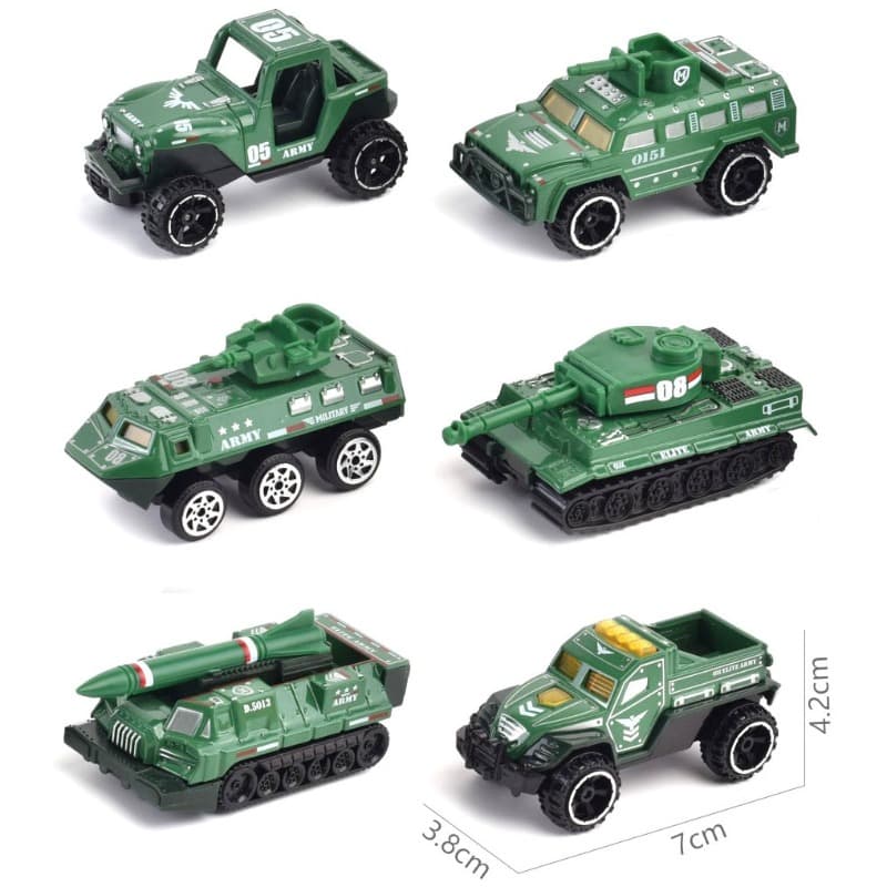 Meet Hot Street Convoy Alloy Military Trucks