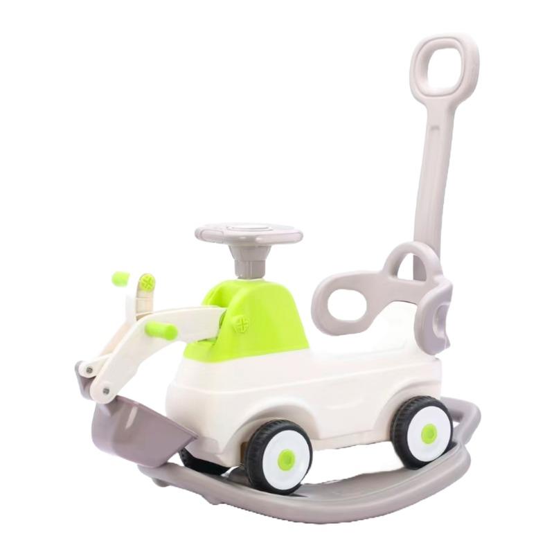 Orbic Kids Four In One Rocking Excavator - Green