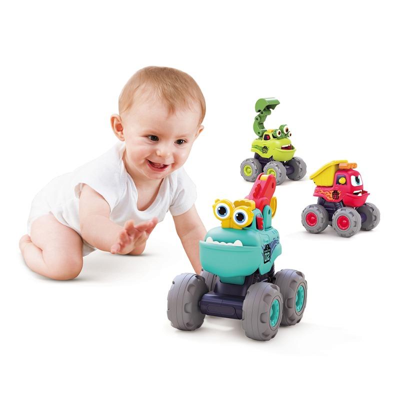 Hola Fun Monster Construction Truck Set