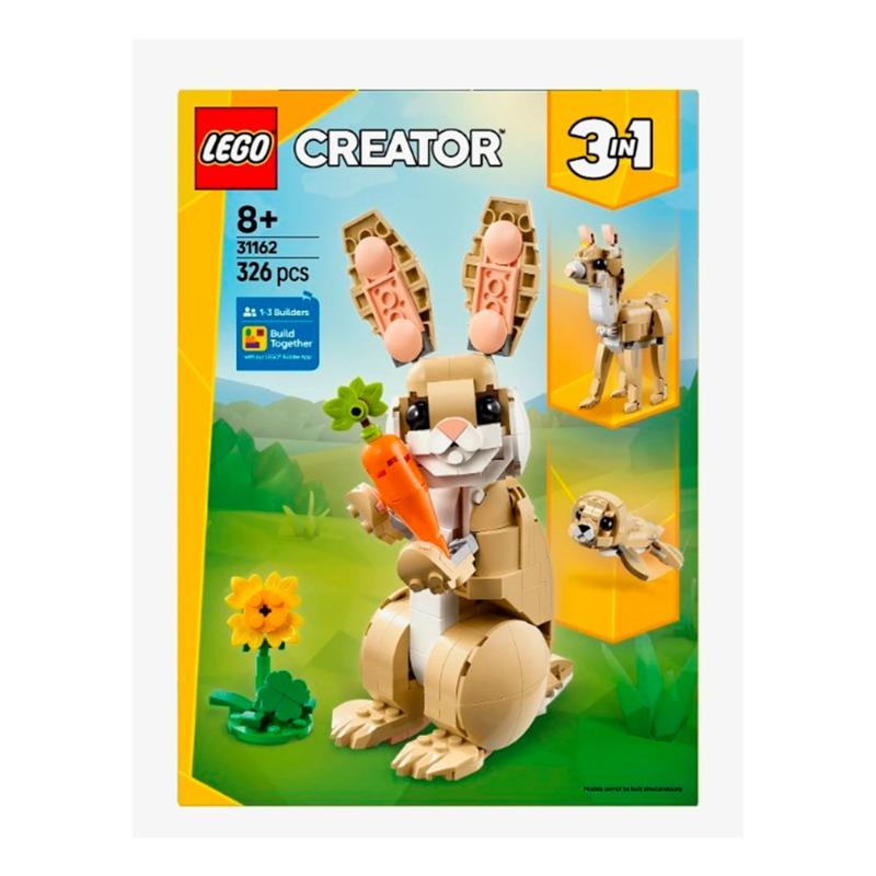 ليجو - مجموعة بناء كيوت بوني توي انيمال 3 في 1 (31162)