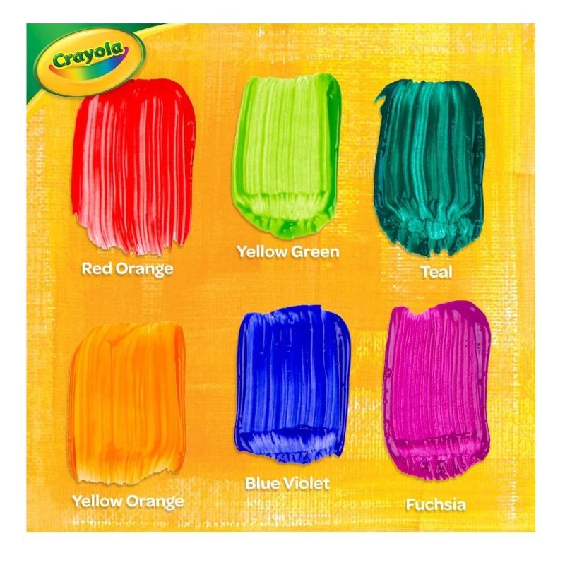Crayola liquid paint set -6 colour