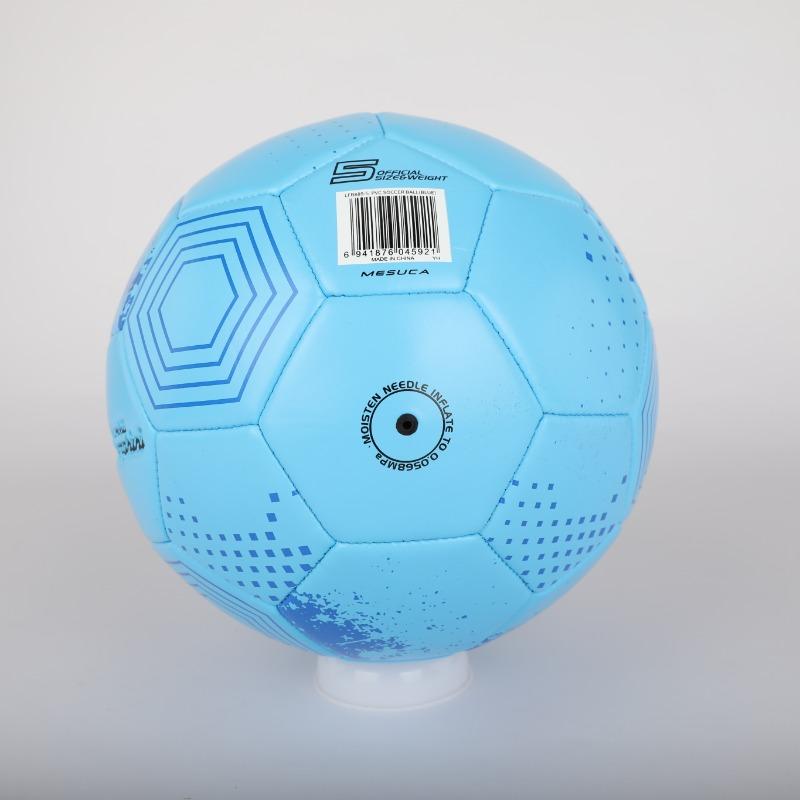 Lamborghini Machine Sewing Pvc Soccer Ball Size 5 - Blue