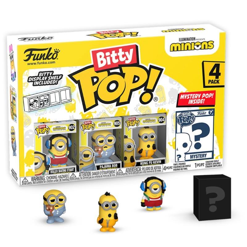 Funko Bitty Pop Animation: Minions 4 pcs
