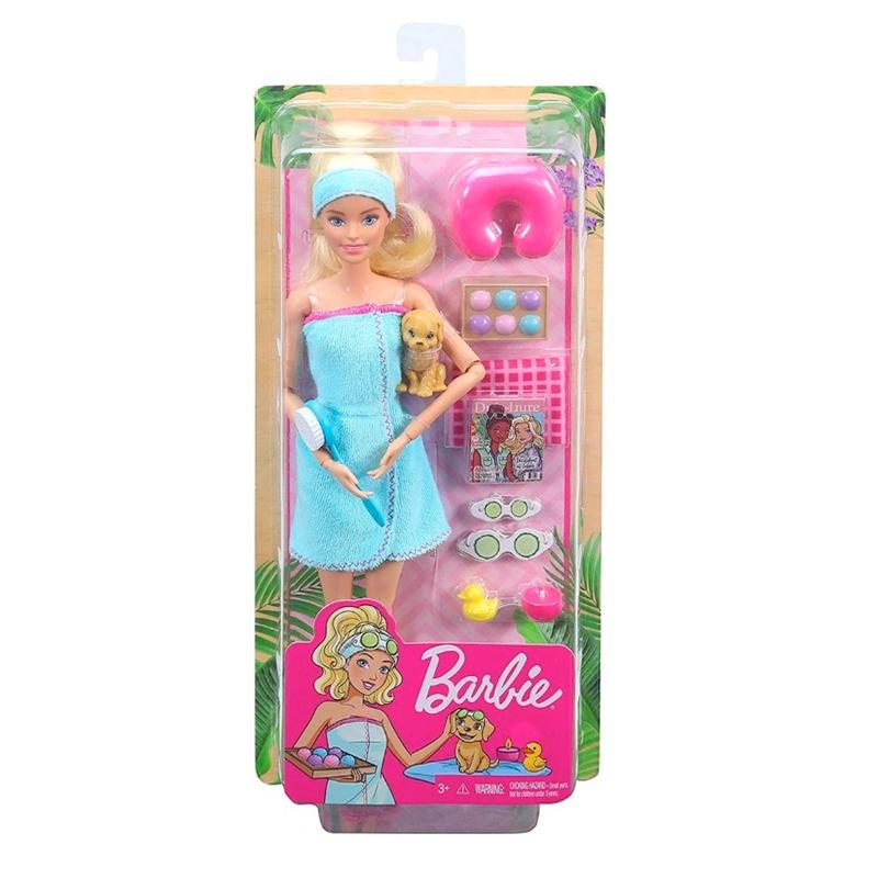 باربي- مجموعة لعب دمية مع ملحقات