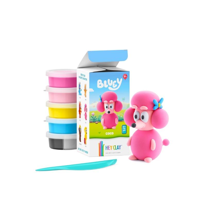Hey Clay Cocomelon Colorful Modeling Air Clay - 5 Cans
