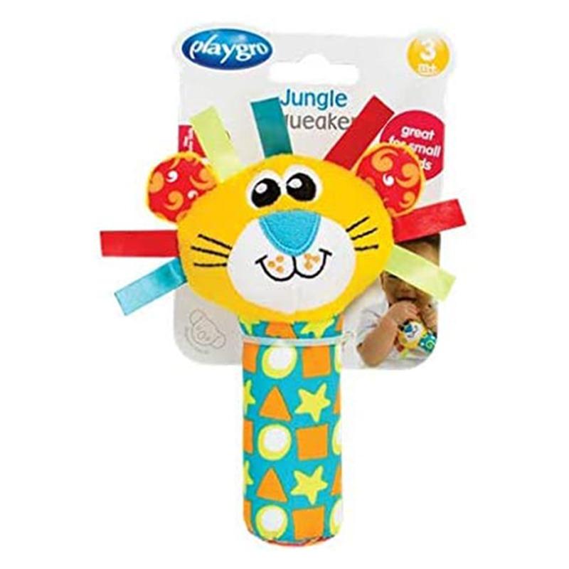 Playgro Jungle Squeaker Lion - Assorted