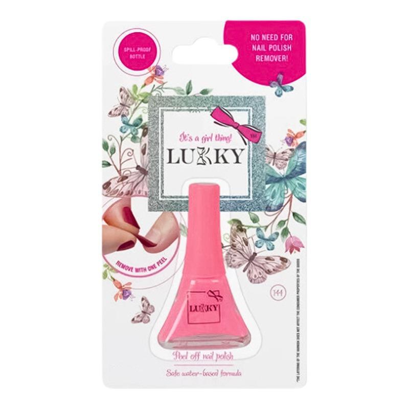 Lukky Peel Off Multi Color Nail Polish -1pc